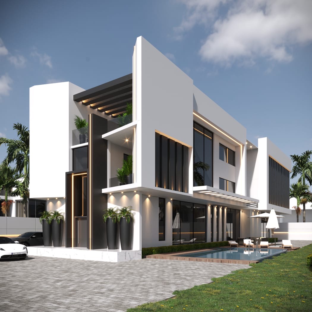 Smart Brand New 5-bedroom Duplex with Swimming Pool and Elevator