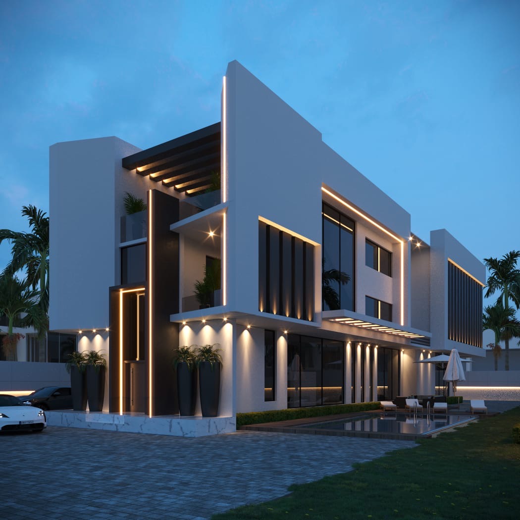 Smart Brand New 5-bedroom Duplex with Swimming Pool and Elevator